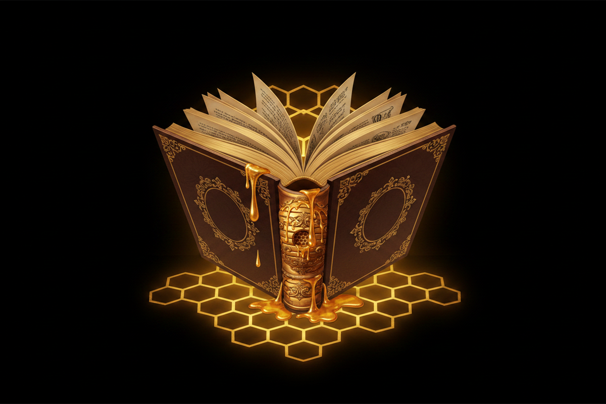 CardHive Collectible Books - Book with Honeycomb