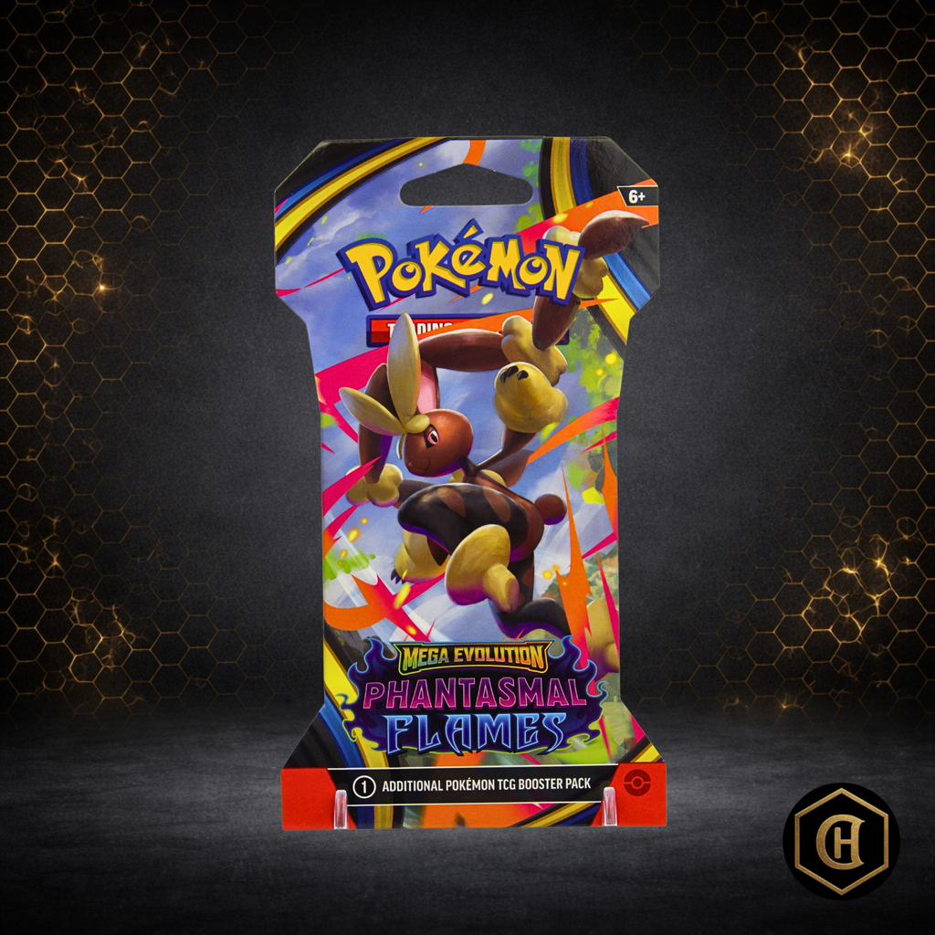 Pokémon TCG: Mega Evolution Phantasmal Flames Sleeved Booster Pack Sealed