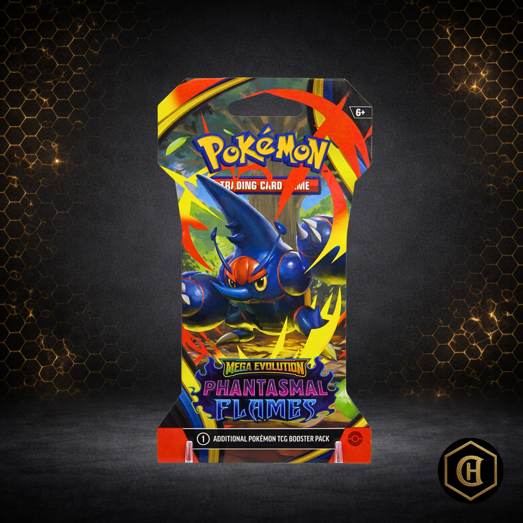 Pokémon TCG: Mega Evolution Phantasmal Flames Sleeved Booster Pack Sealed