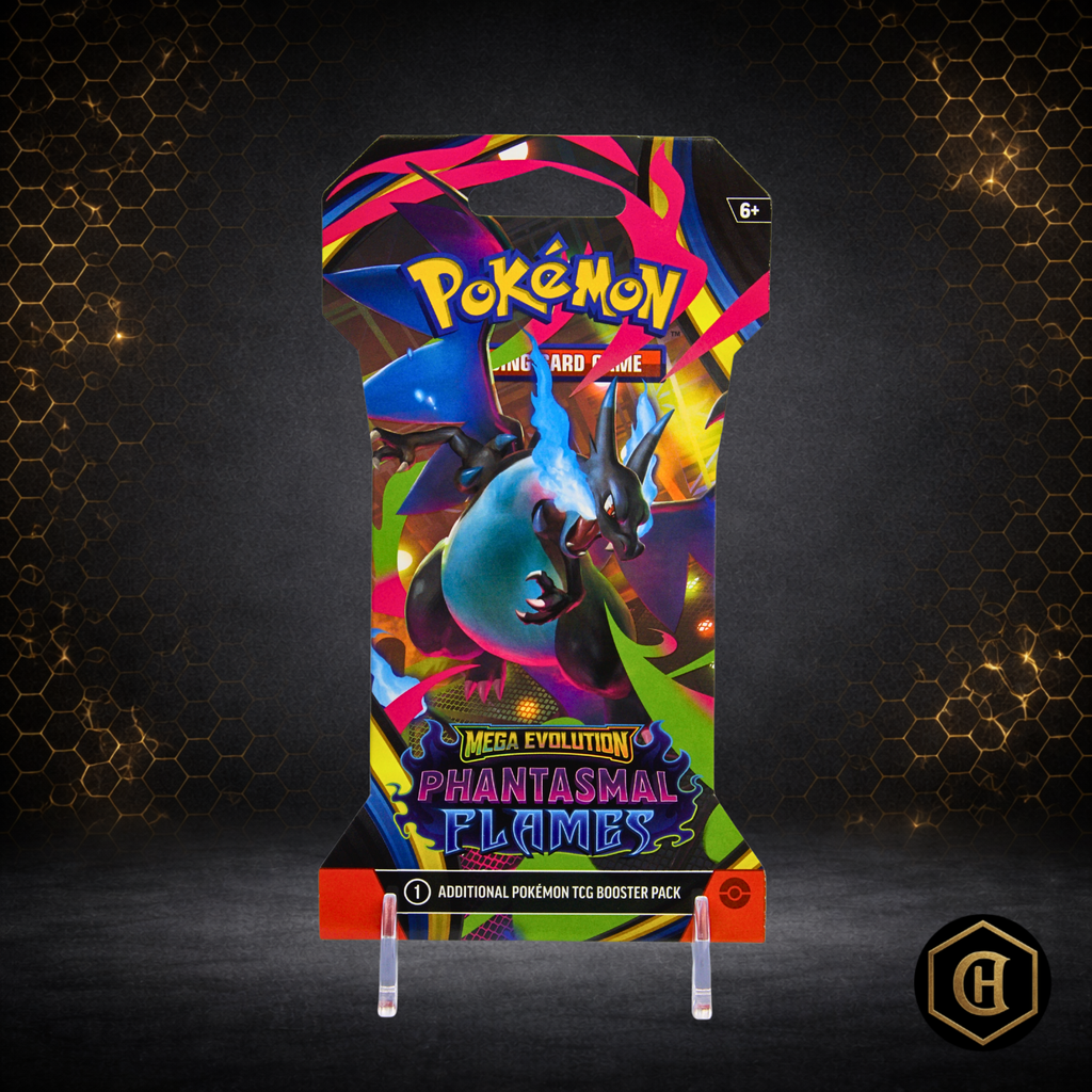Pokémon TCG: Mega Evolution Phantasmal Flames Sleeved Booster Pack Sealed