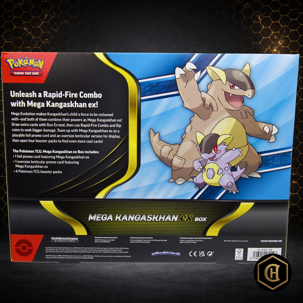 Pokémon TCG: Mega Evolution – Mega Kangaskhan-EX Box (Factory Sealed)
