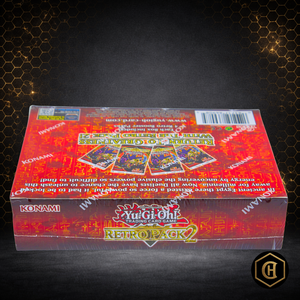 Yu-Gi-Oh! Retro Pack 2 Booster Box (2020 Reprint) Factory Sealed 4-Pack Box