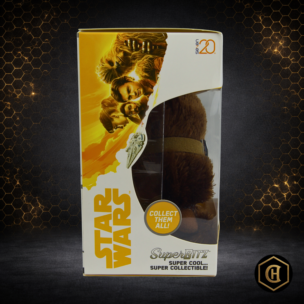 Star Wars Chewbacca with Goggles Superbitz Plush - SDCC 2018 Series 2 - New in Box