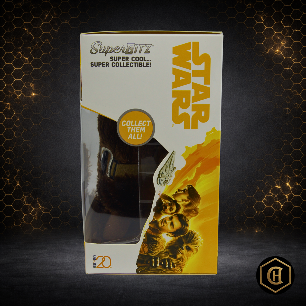 Star Wars Chewbacca with Goggles Superbitz Plush - SDCC 2018 Series 2 - New in Box