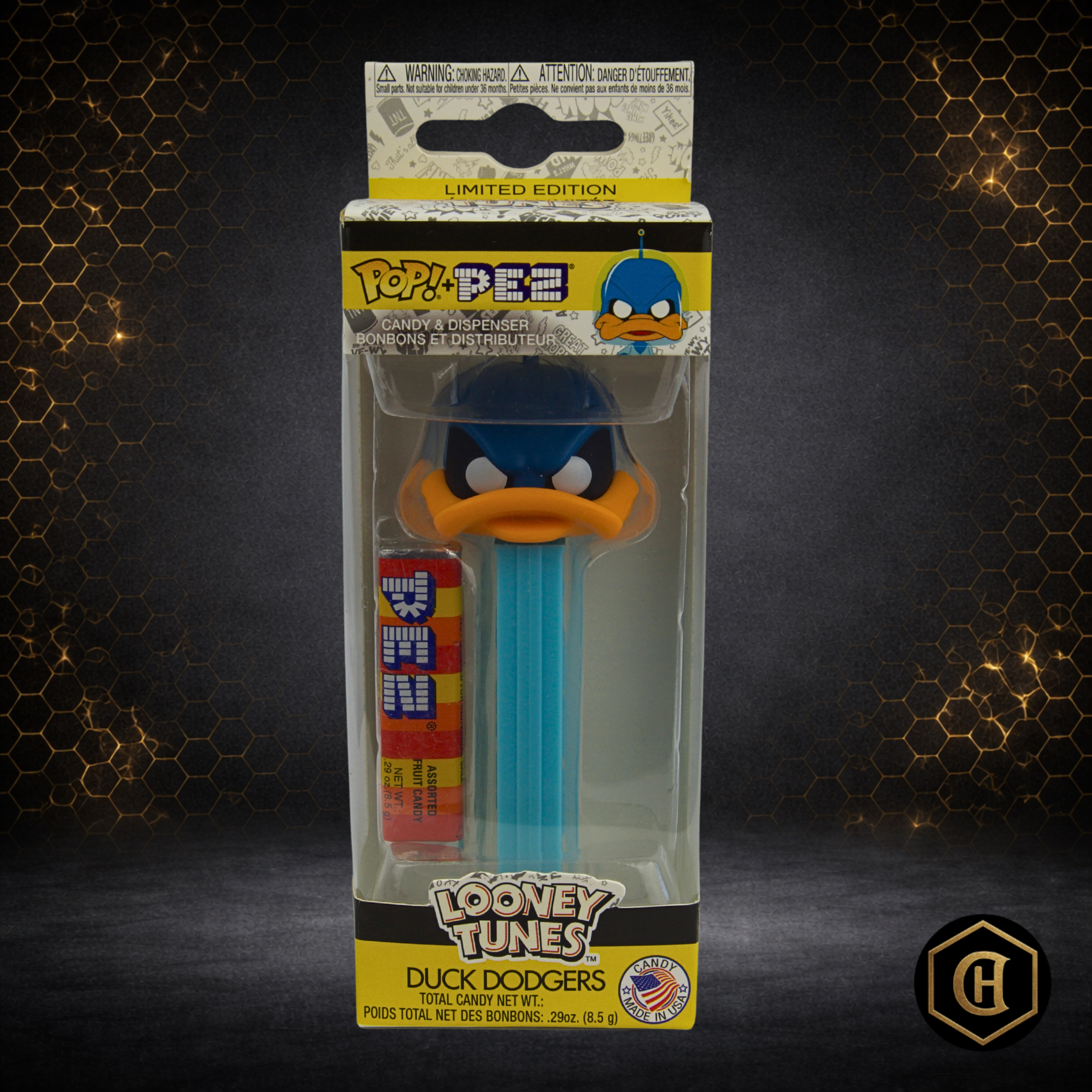 FUNKO POP PEZ DUCK DODGERS-LOONEY TUNES-WARNER BROS-2019 LIMITED EDITION-VAULTED