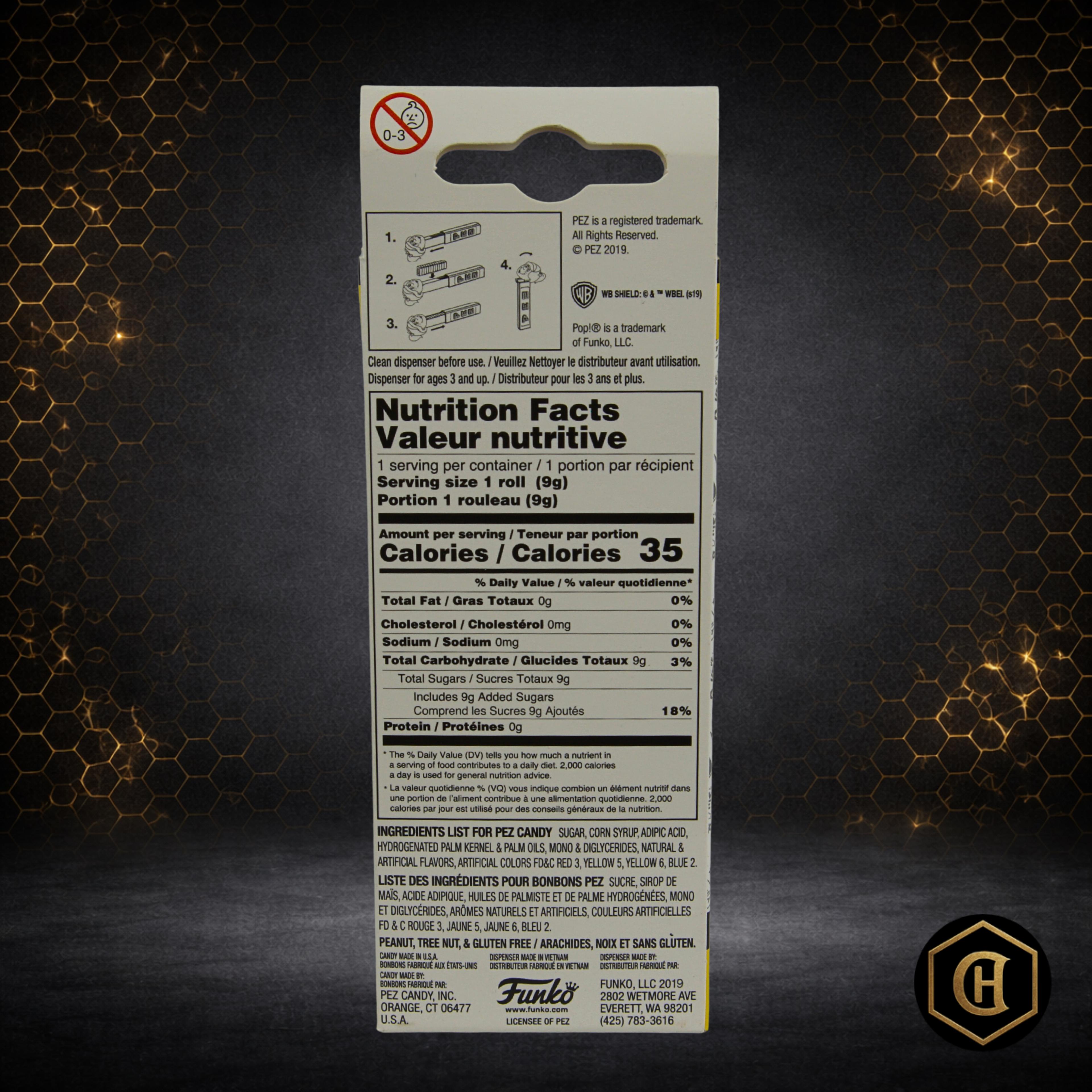 FUNKO POP PEZ DUCK DODGERS-LOONEY TUNES-WARNER BROS-2019 LIMITED EDITION-VAULTED