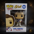 FUNKO POP! ICONS - EVEL KNIEVEL #62 - 4" VINYL FIGURE - 2020 VAULTED - MINT COND