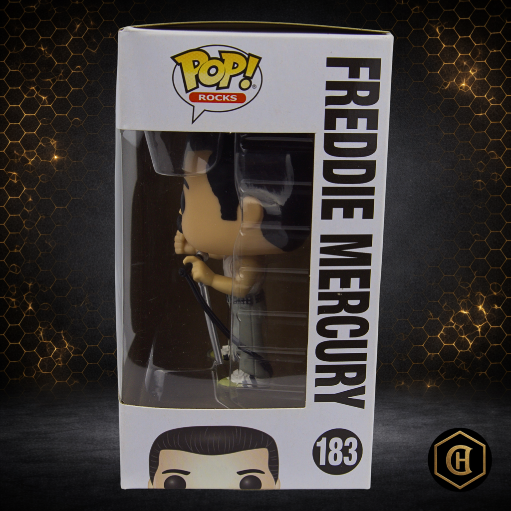 FUNKO POP! ROCKS - FREDDY MERCURY #183 - 4" VINYL FIGURE - QUEEN 2020 MINT CONDITION