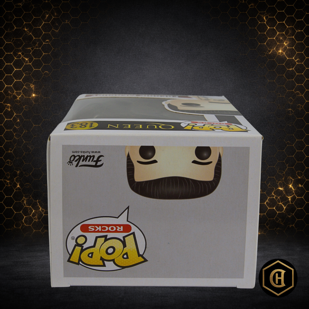 FUNKO POP! ROCKS - FREDDY MERCURY #183 - 4" VINYL FIGURE - QUEEN 2020 MINT CONDITION
