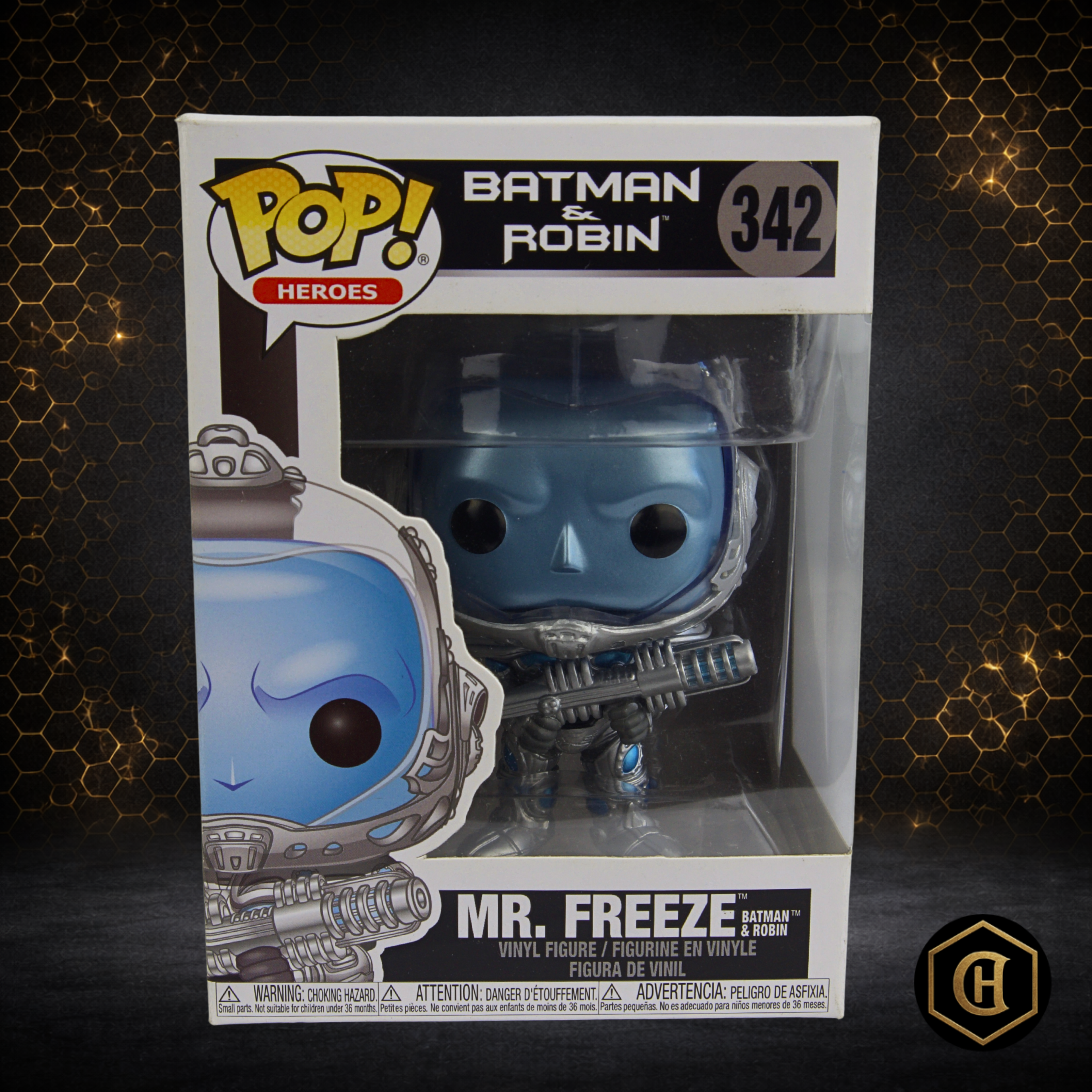 Mr. Freeze Funko Pop #342 - Batman & Robin - 4" Vinyl Figure - 2020 Complete in Box