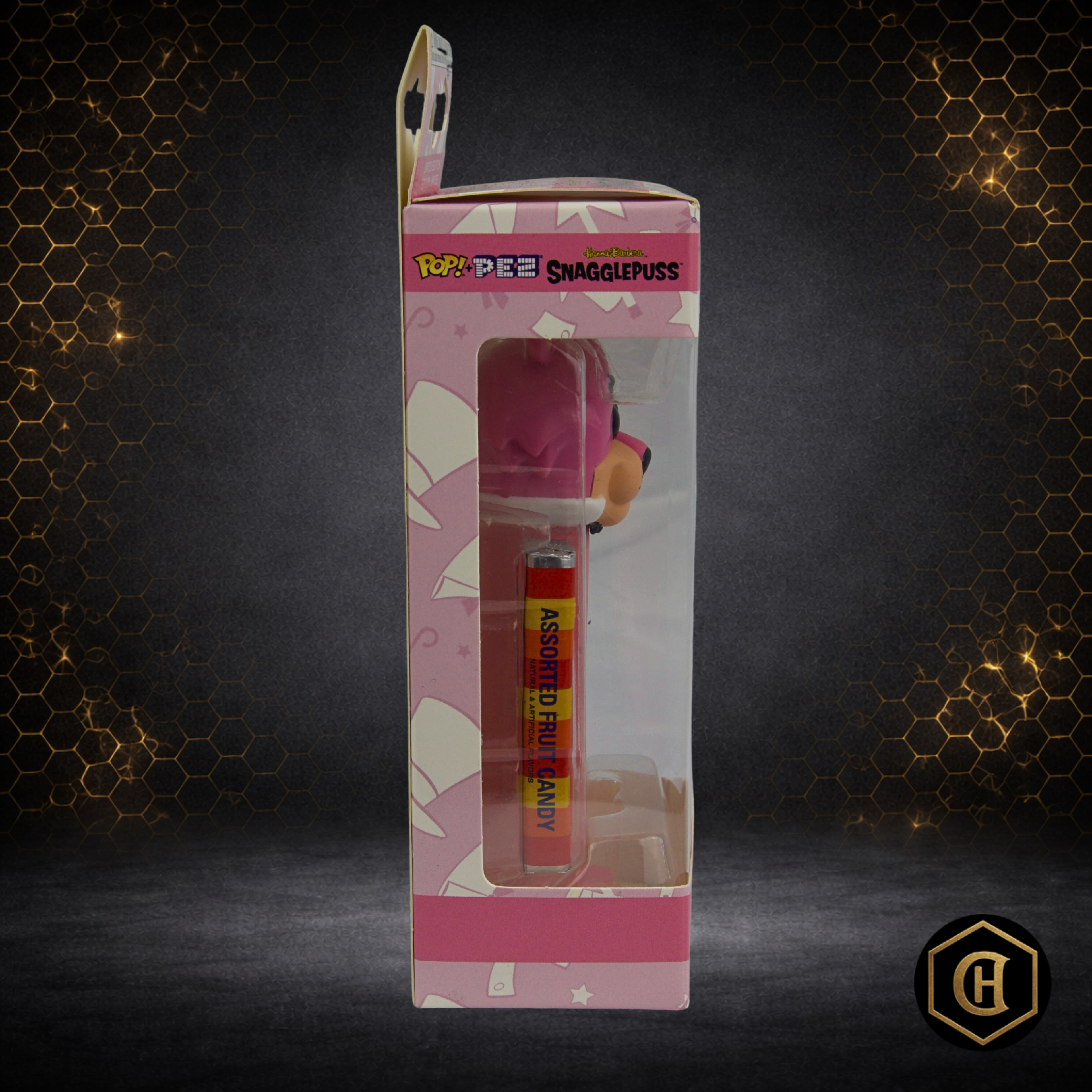 FUNKO POP PEZ SNAGGLEPUSS-HANNA BARBERA-WARNER BROS-2018 LIMITED EDITION-VAULTED