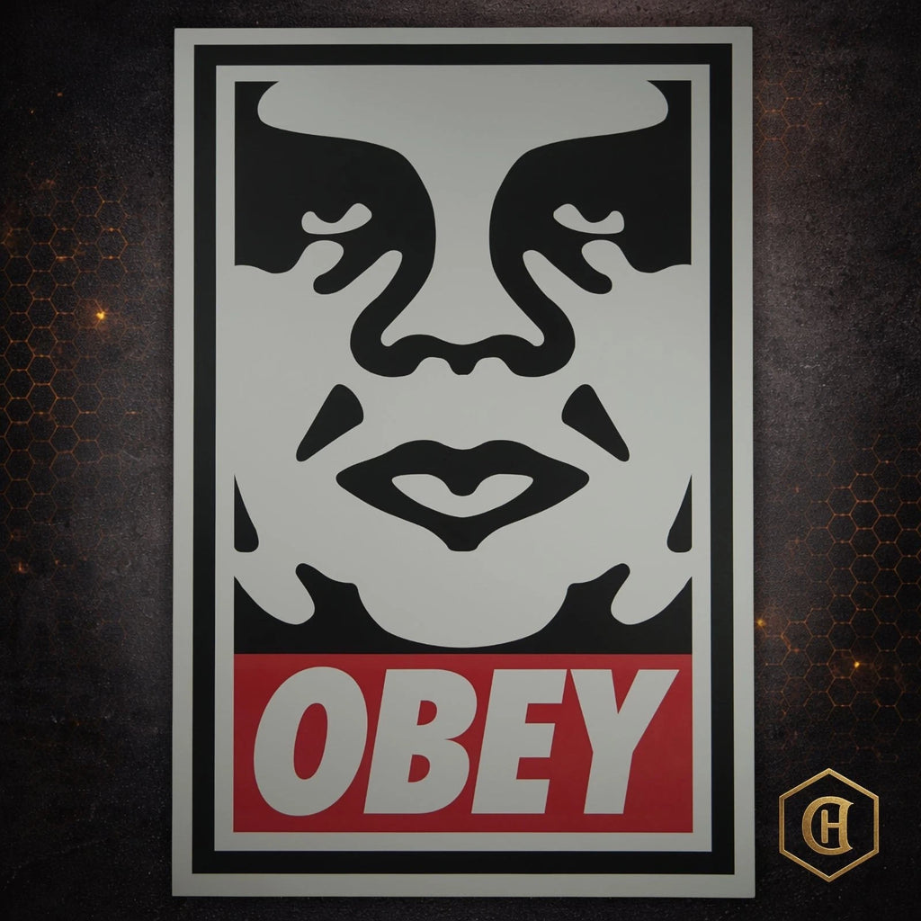 SHEPARD FAIREY OBEY "ANDRE THE GIANT" 36x24 PRODUCTION ARCHIVE PRINT + COA - Picture 1 of 12