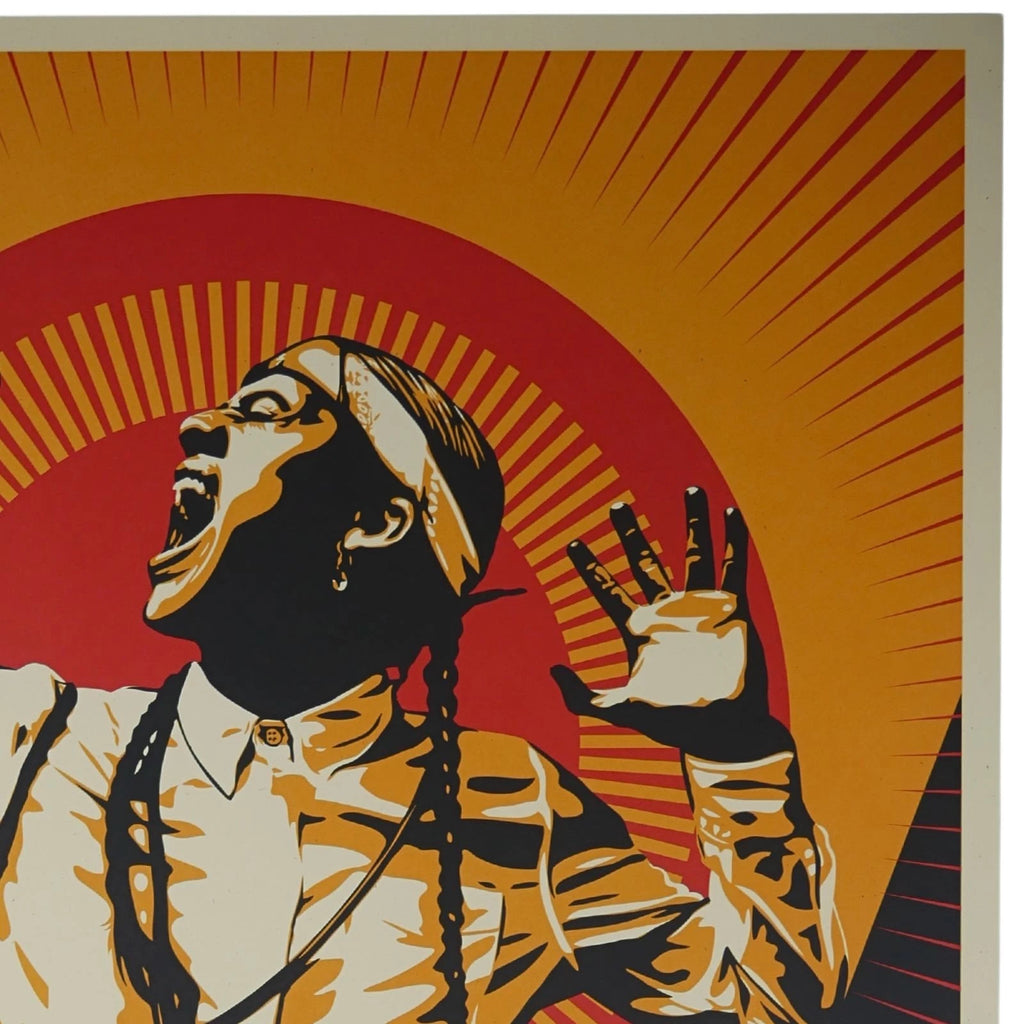 Shepard Fairey Rebel Music | OBEY | 36x24 | Production Archive Print + COA - Picture 4 of 12