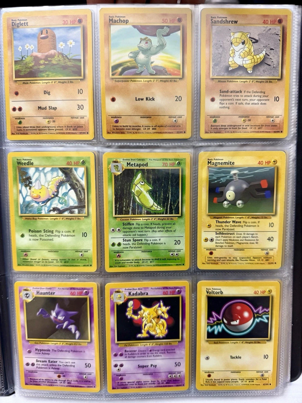 Pokemon Card Binder Lot 243 Cards Base Set Jungle Fossil Gym Neo WOTC Vintage - Picture 3 of 24