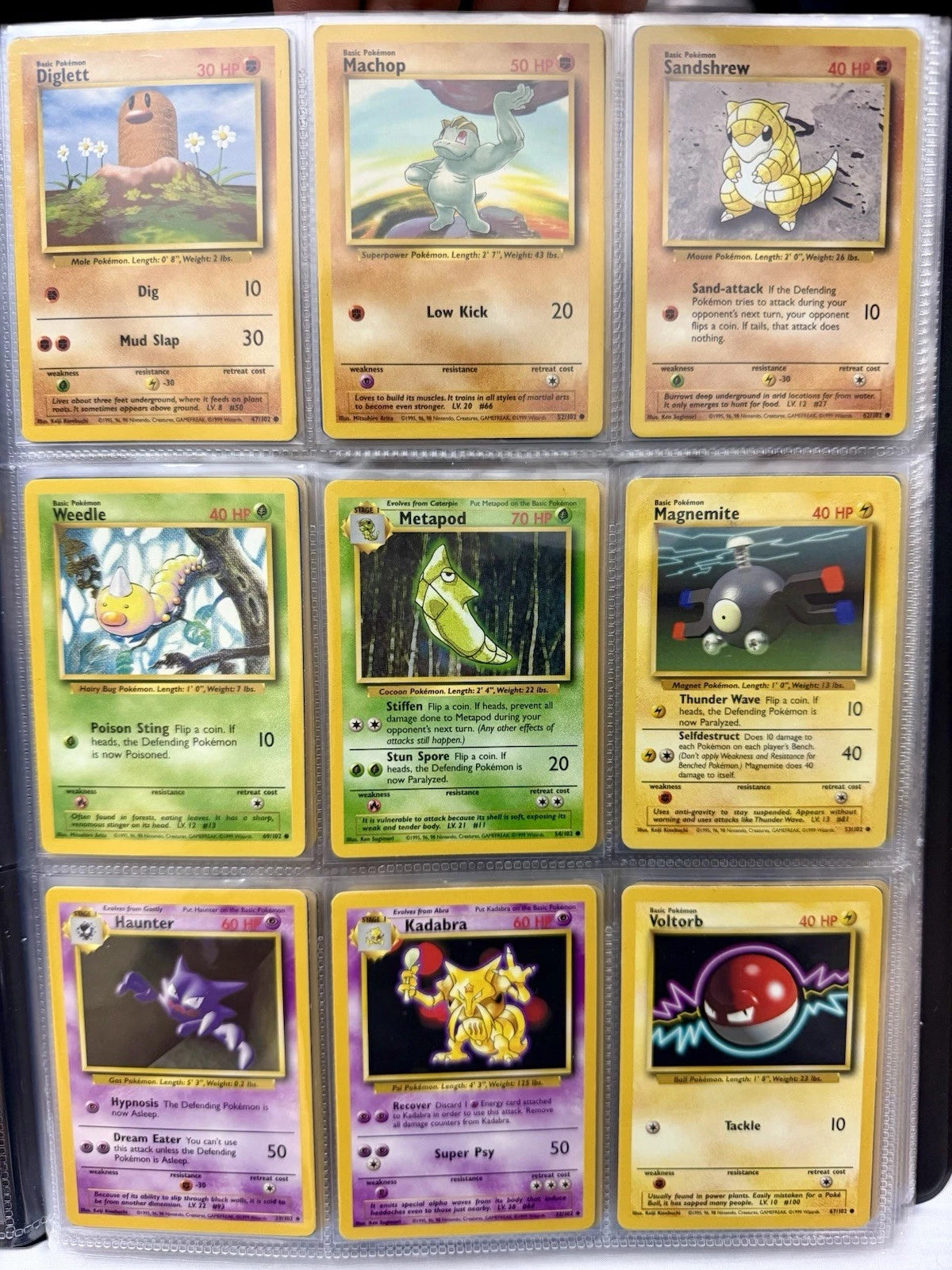 Pokemon Card Binder Lot 243 Cards Base Set Jungle Fossil Gym Neo WOTC Vintage - Picture 3 of 24