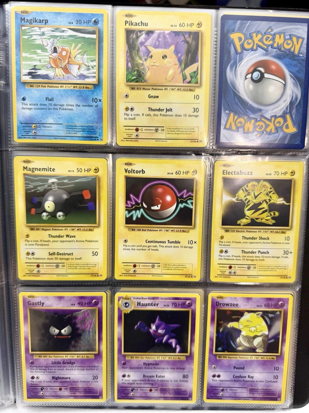 Pokemon Card Binder Lot 243 Cards Base Set Jungle Fossil Gym Neo WOTC Vintage - Picture 23 of 24