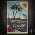 Shepard Fairey Lifeguard Not On Duty OBEY 36x24 Production Archive COA - Picture 1 of 12