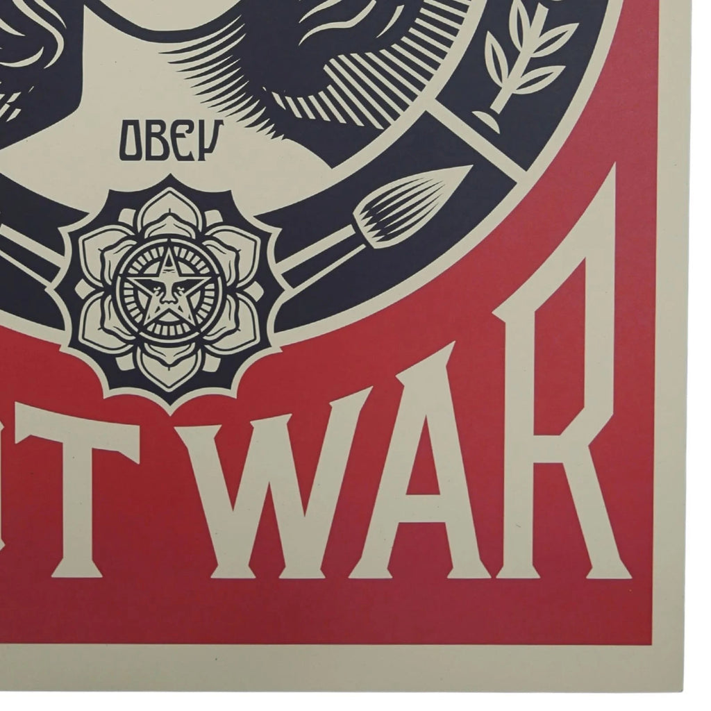 Shepard Fairey Make Art Not War | OBEY | 36x24 | Production Archive Print + COA - Picture 6 of 12