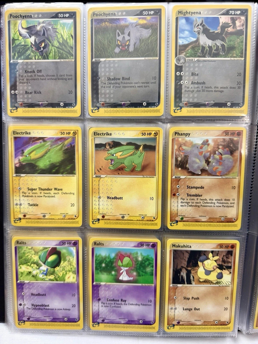 Pokemon Card Binder Lot 243 Cards Base Set Jungle Fossil Gym Neo WOTC Vintage - Picture 14 of 24