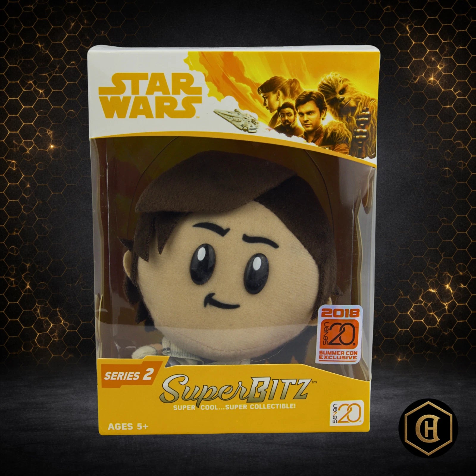 STAR WARS HAN SOLO SUPERBITZ PLUSH SER. 2 2018 SDCC SUMMER CONVENTION EXCL. NIB - Picture 1 of 6