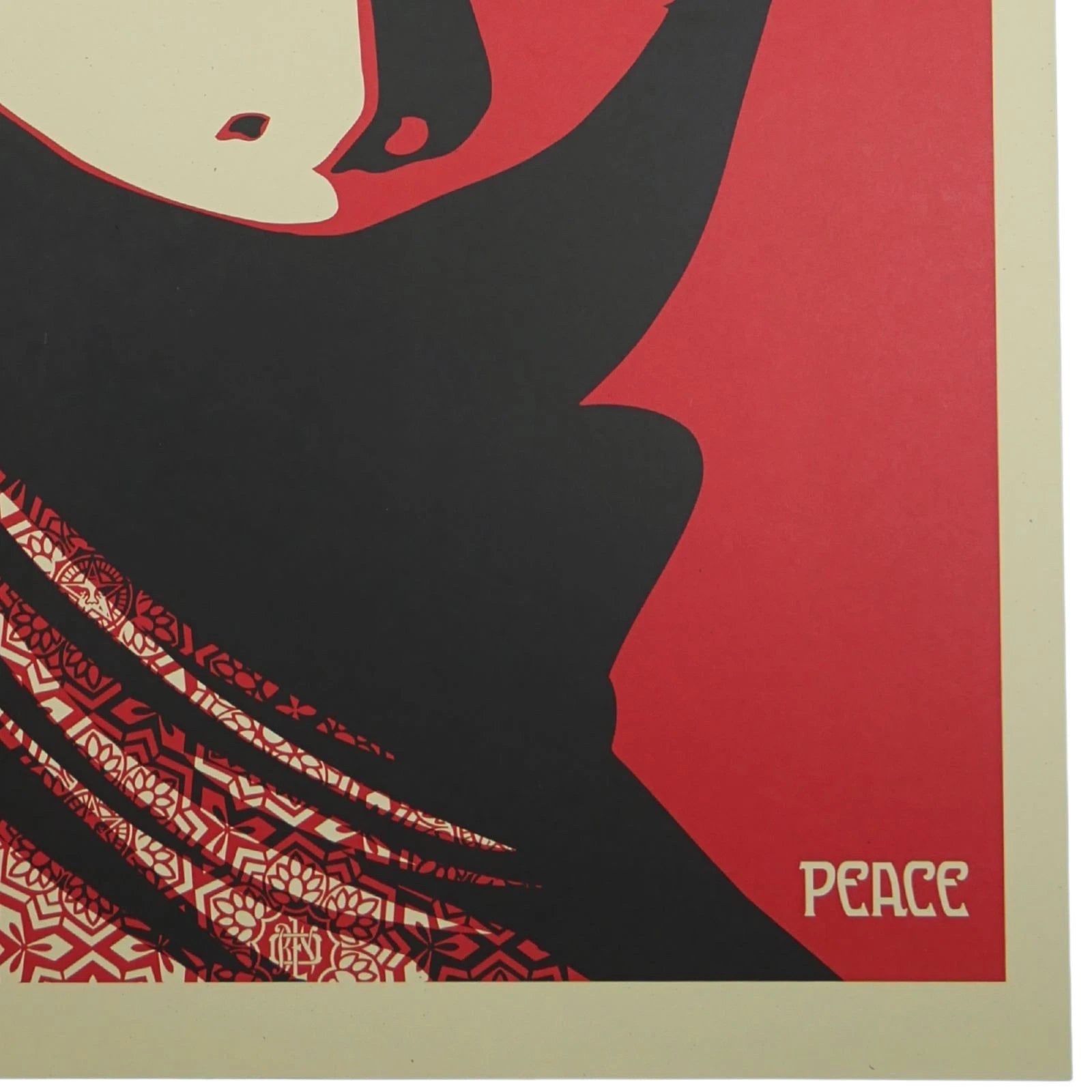 SHEPARD FAIREY OBEY "MUJER FATALE" 36x24 PRODUCTION ARCHIVE PRINT + COA - Picture 6 of 12