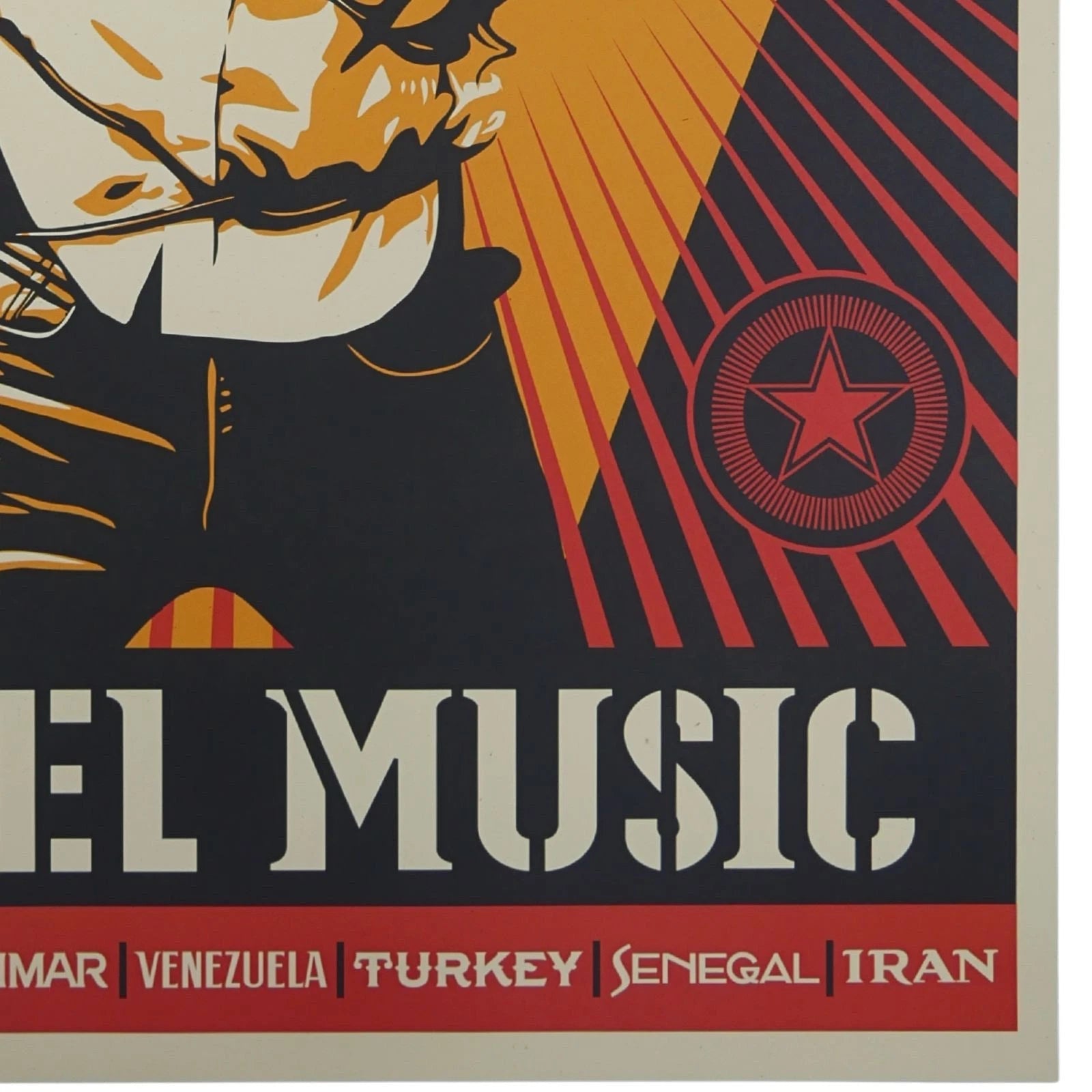 Shepard Fairey Rebel Music | OBEY | 36x24 | Production Archive Print + COA - Picture 6 of 12