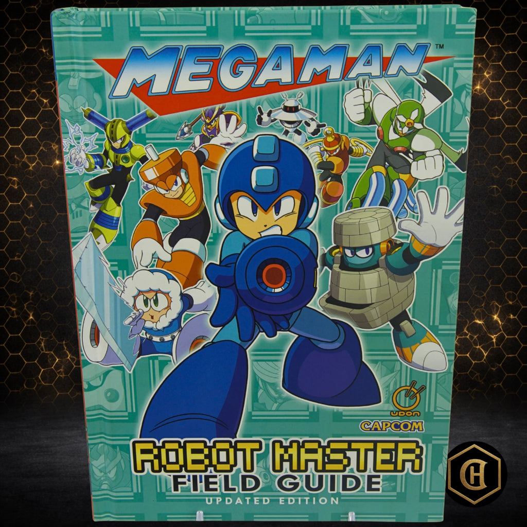 MEGA MAN ROBOT MASTER FIELD GUIDE UPDATED ED UDON ENTERTAINMENT CAPCOM HARDCOVER - Picture 1 of 3