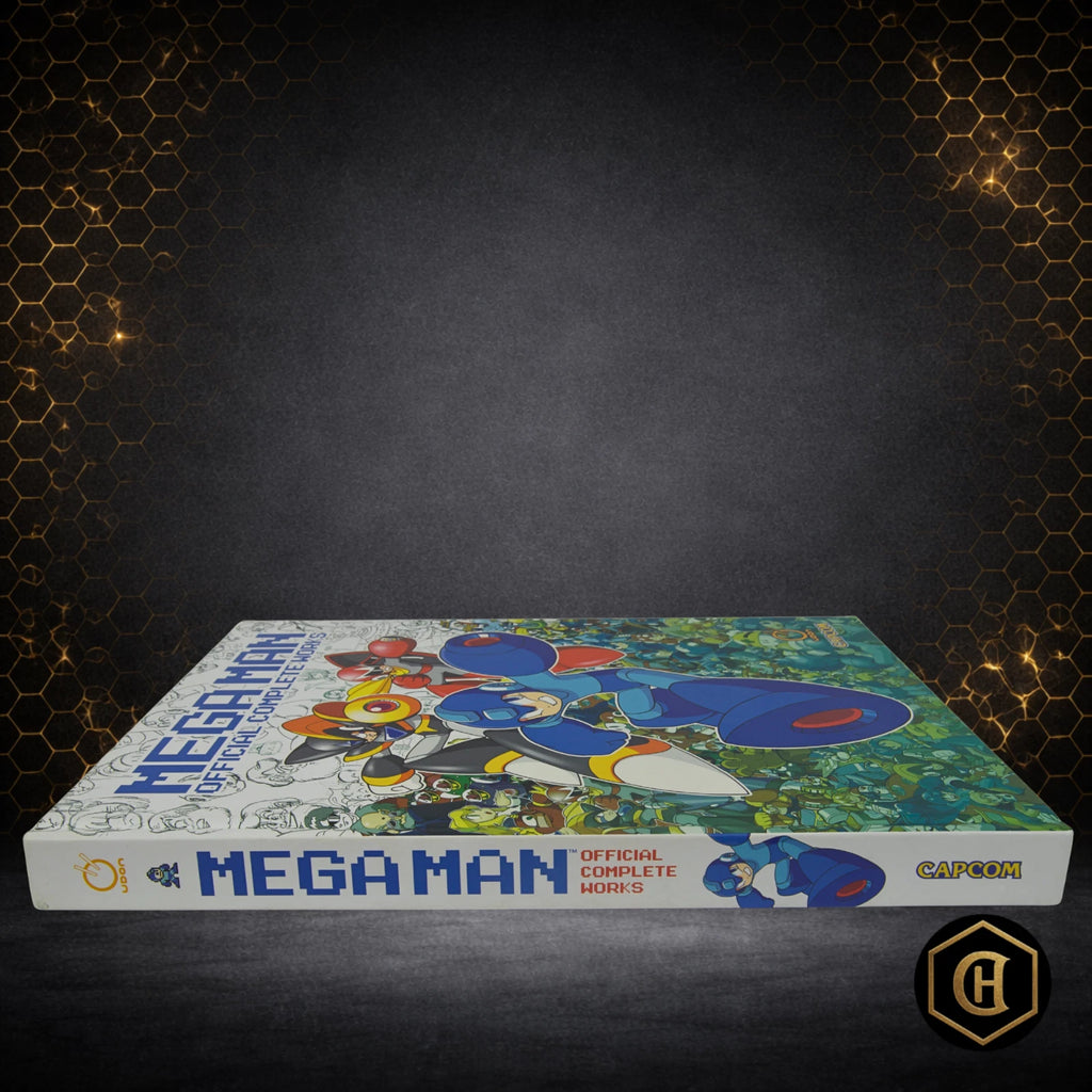 MEGA MAN OFFICIAL COMPLETE WORKS UDON ENTERTAINMENT CAPCOM HARDCOVER ART BOOK - Picture 3 of 3