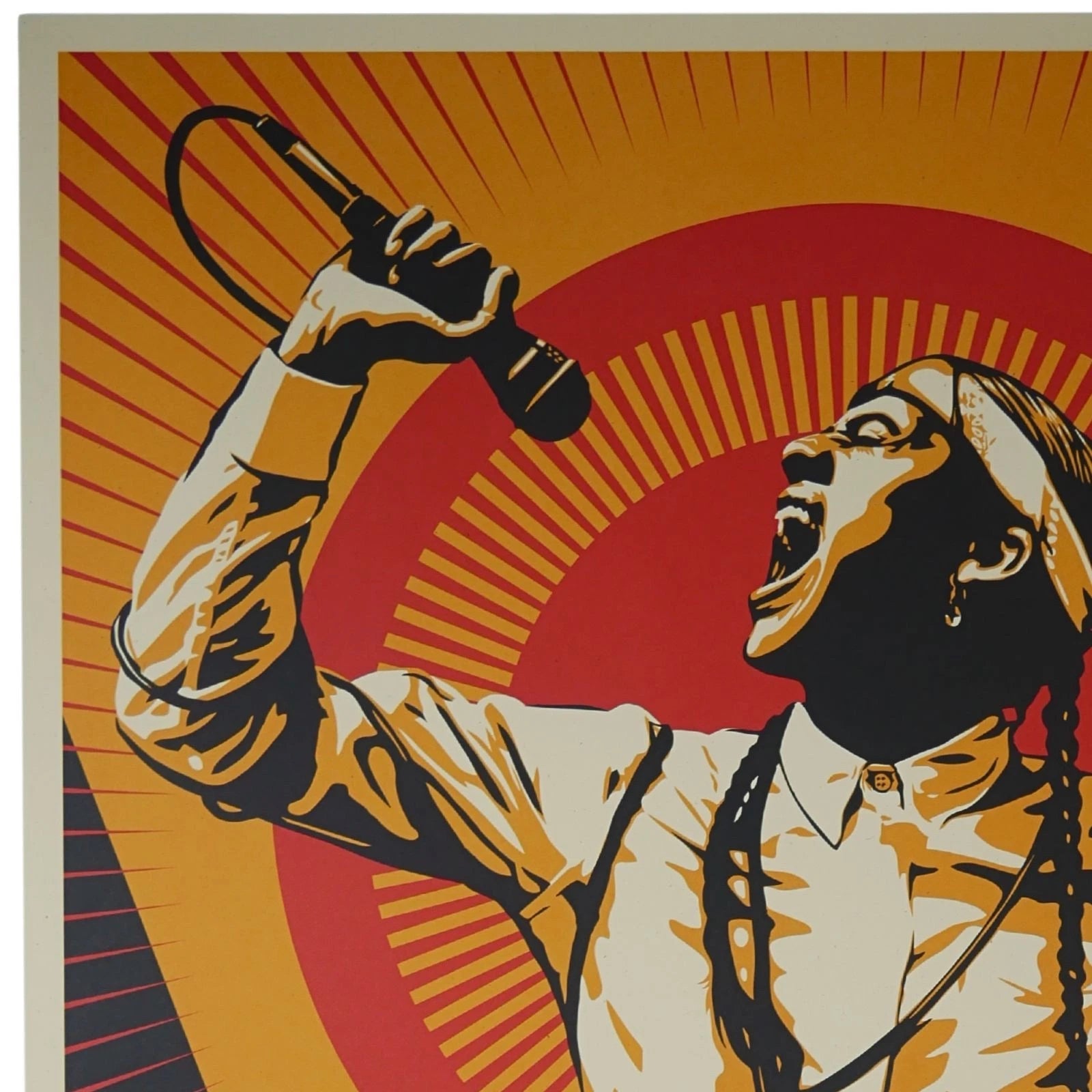 Shepard Fairey Rebel Music | OBEY | 36x24 | Production Archive Print + COA - Picture 3 of 12
